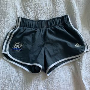 adidas “GVSU soccer” running shorts
